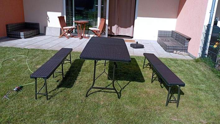 Terrassenmöblierung