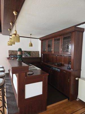 Theke im Großen Wohnzimmer