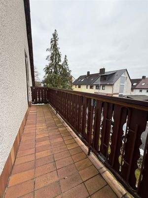 Balkon vom SZ und KZ begehbar
