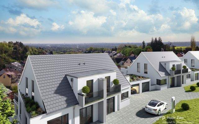 Zufahrt und Eingangbereich