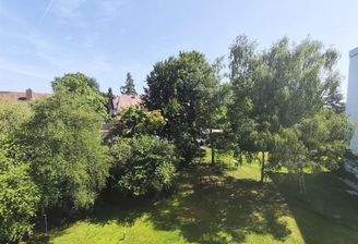 Ausblick vom Balkon aus