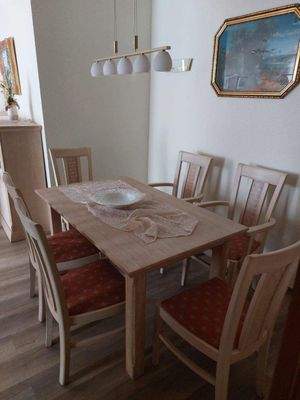 Essecke im Wohnzimmer - Ohne Einrichtung