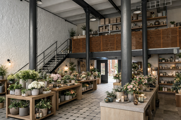 Visualisierung der Mietfläche