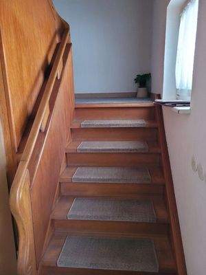 Aufgang zum Dachgeschoss