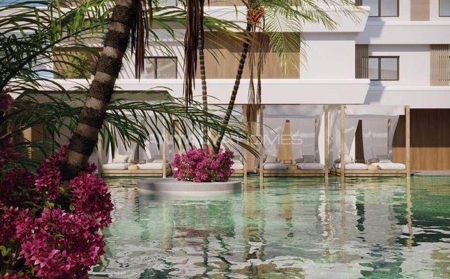 Investment Apartments with 400 m² Pool in Antalya Aksu