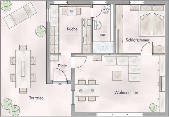 Grundriss Nebengebäude