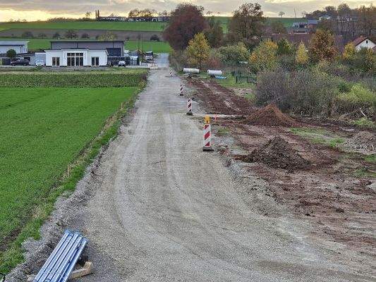 Asphalteinbau Zufahrt Dez 2025