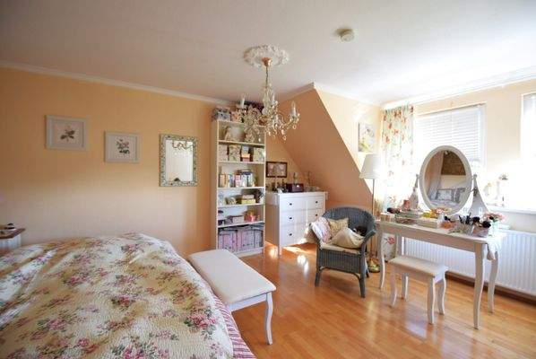 Schlafzimmer mit Gaube