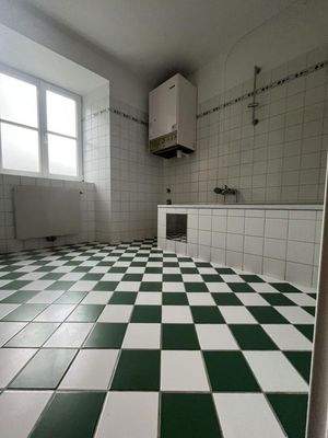 Badezimmer mit Gastherme