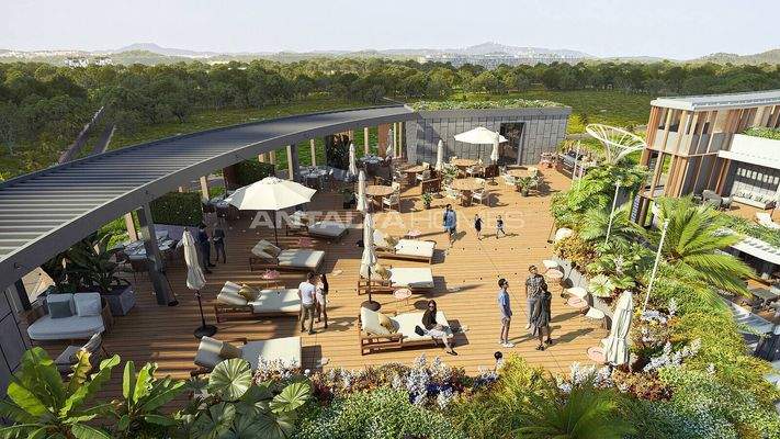 Investment Flats in a Hotel-Concept Complex in Antalya Altintas