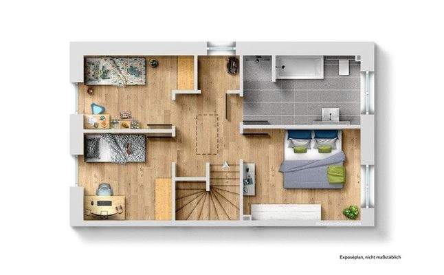 Grundriss Obergeschoss