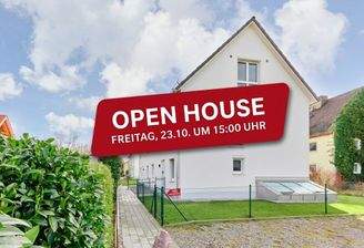 OPEN HOUSE Fr. 23.10. 15:00 Uhr
