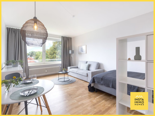 Stresemannallee 56, OG3, Wohn- und Schlafzimmer