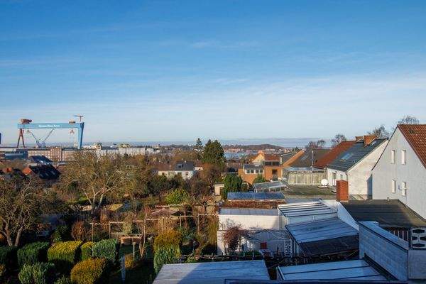 Blick über die Dächer Ellerbeks