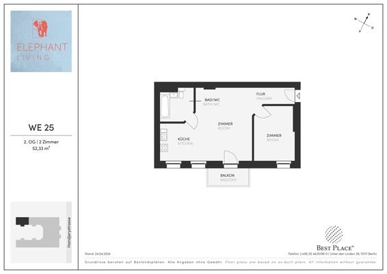 Handjery Strasse Grundrisse_WE25