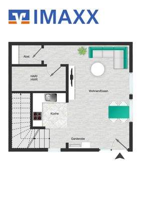 Projektierung: Grundriss_Scheune EG