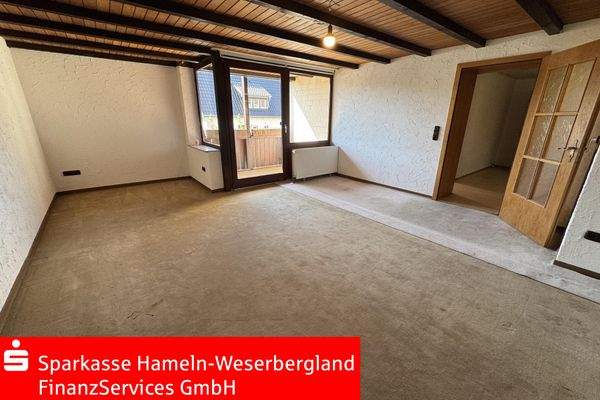 Wohnzimmer EG mit Loggia