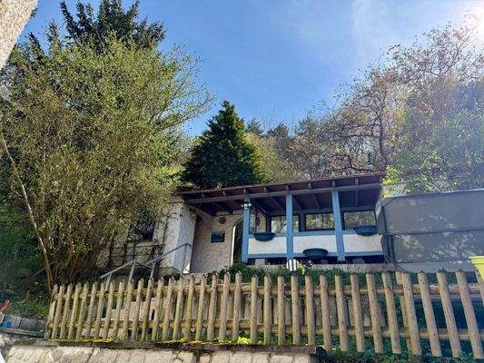 Aussenansicht4, Gartenlaube-Freisitz-Grillstelle