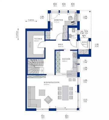 Bien-Zenker-Haeuser-Doppelhaus-Celebration-139-V6-L-Grundriss-EG