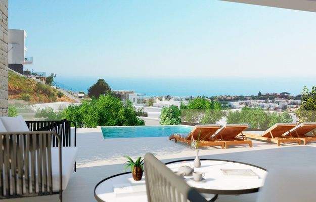 Newly-Built Detached Villas with Sea Views in Mijas