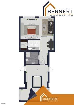 Grundriss visualisiert