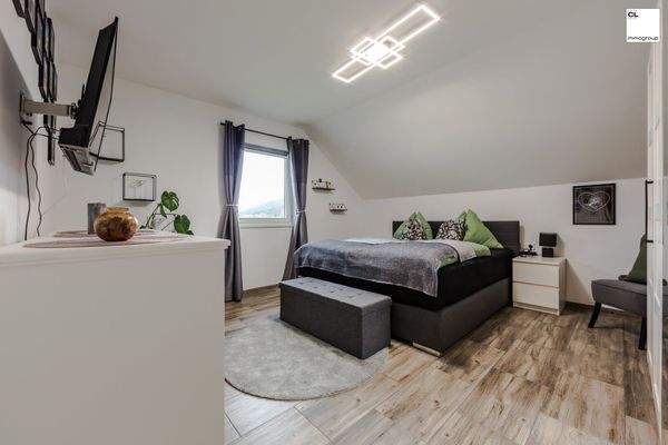 Schlafzimmer im Obergeschoss