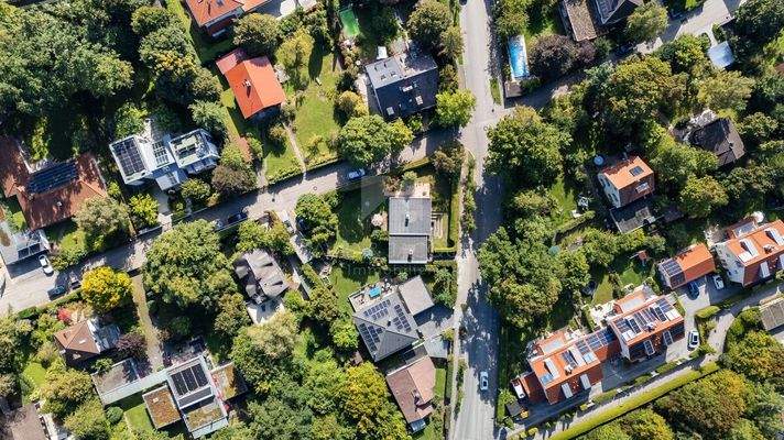 Luftbild von oben (fern)
