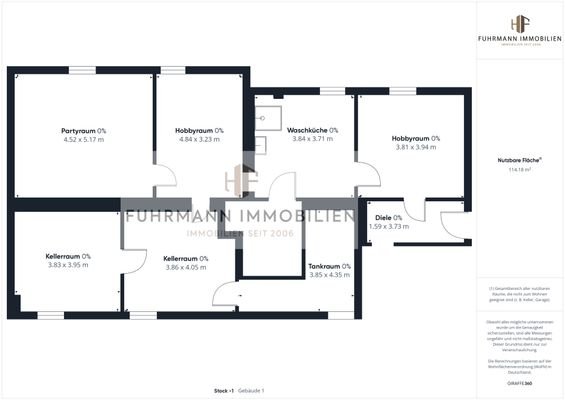 Grundriss Zwischenetage