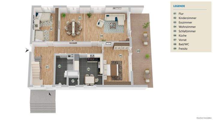 Grundriss Erdgeschoss