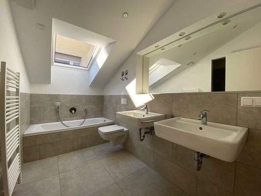 Badezimmer WE 6 Neubau