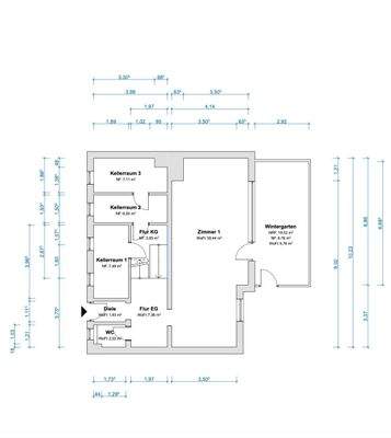 S&P | Grundriss Keller und Erdgeschoss