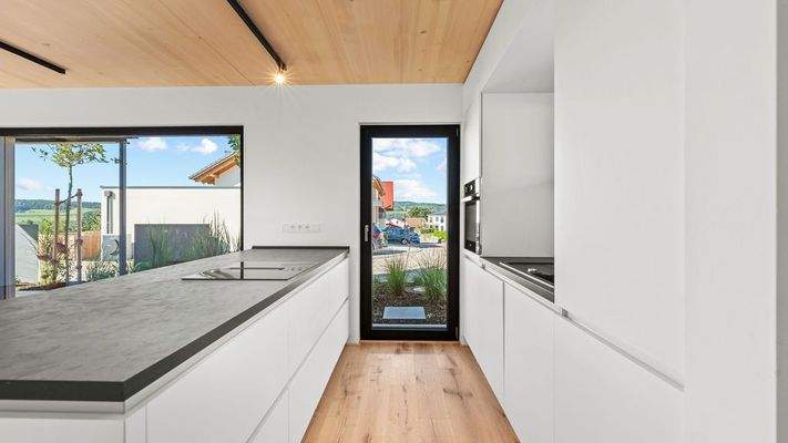 Offene Designerküche