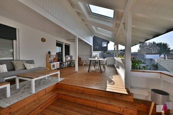 überdachte Terrasse