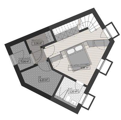 Grundriss Souterrain