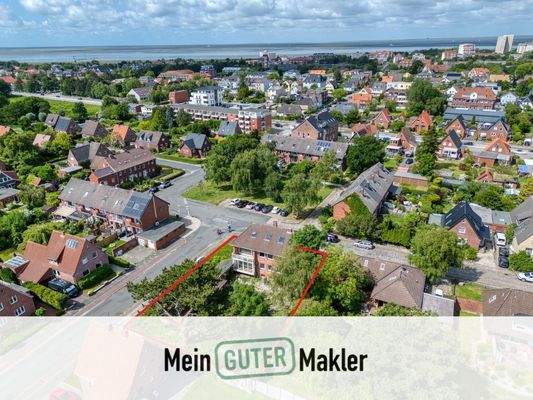 Traumlage an der Nordseeküste