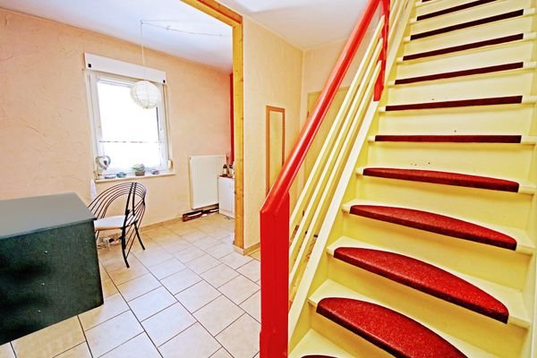 Treppe vom EG zum DG