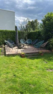 eine von drei Terrassen