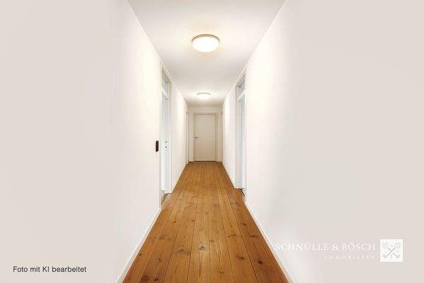Der Flur - mit KI bearbeitet