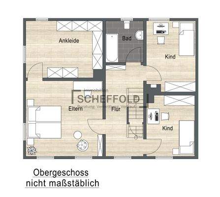 Grundriss Obergeschoss