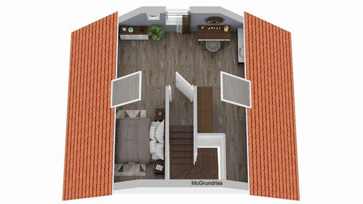 Grundriss DG (bei optionalem Ausbau)