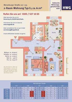 Grundriss zur Wohnung