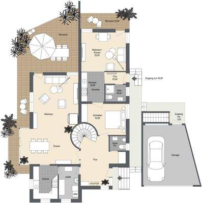 Grundriss Erdgeschoss