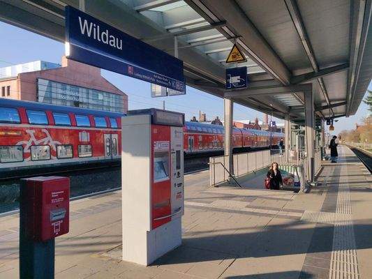 S Bahn Haltestelle Wildau