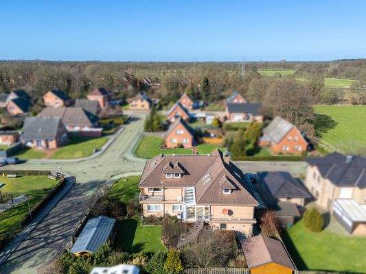 Blick auf die Immobilie