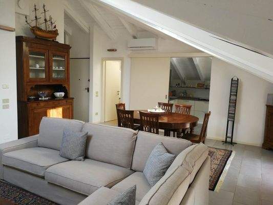 Penthouse in Gardone Riviera mit Blick auf den Gardasee