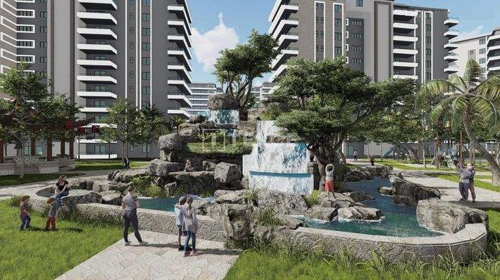 Apartments in Great Project Near the Sea in North Cyprus İskele