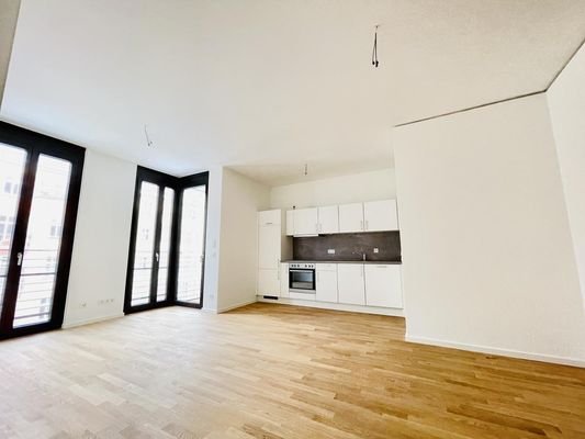 Wohn- Esszimmer (ca. 23,30 m²)