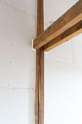 Freiliegendes Gebälk