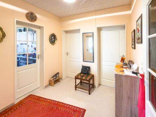 Ihr Flur mit Blick zu den Schlafräumen und zur Küche