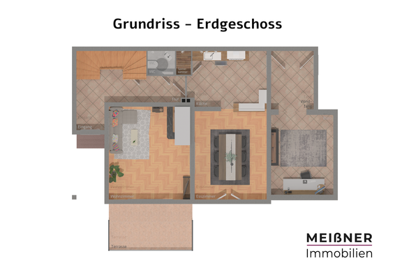 Grundriss - Erdgeschoss